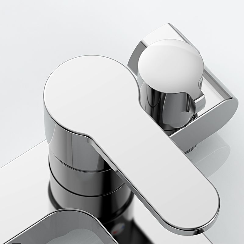 Avtoit | Single Lever Bath Mixer 2 Holes Wall Mounted Hand Shower Low Arc Tub Filler