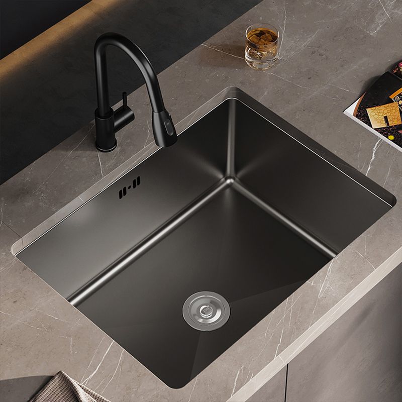 Avtoit | Contemporary Sink Set Stainless Steel Friction Resistant Sink Set for the Kitchen