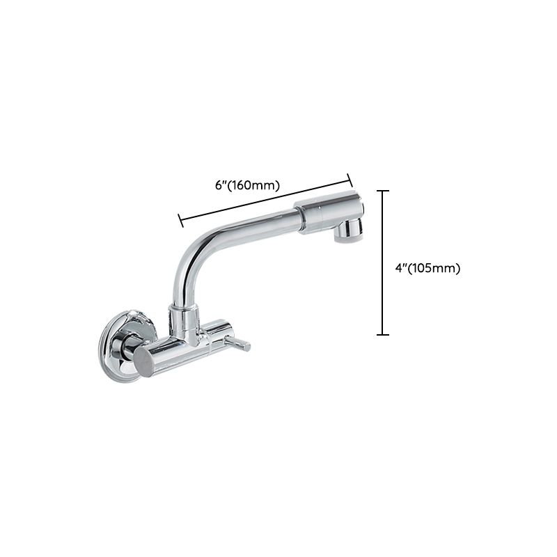 Avtoit | Wall-mounted metal bathtub filler with low arc waterfall bathtub faucet