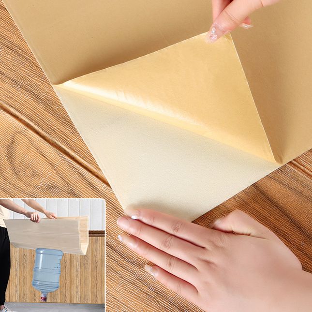 Avtoit | Modern Tin Back Panel 3D Wall Ceiling Wood Grain Design