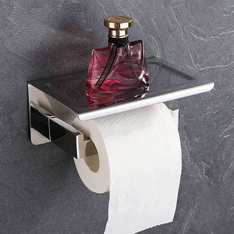 Avtoit | Modern Bathroom Element Set Paper Holder Gray Towel Bar Bathroom Accessory Set