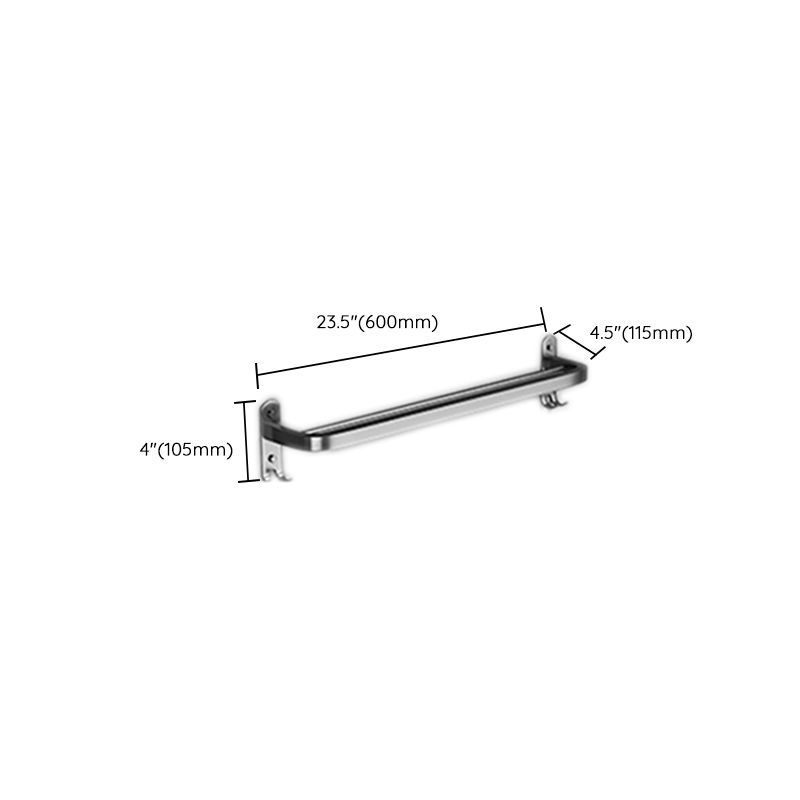 Avtoit | Modern gray bathroom accessory set bathroom shelf bath hardware set