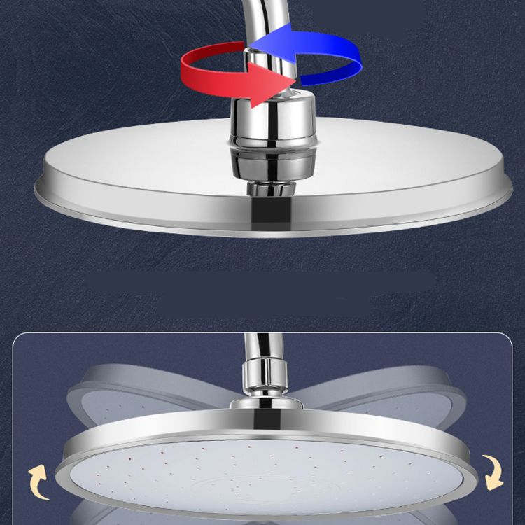 Avtoit | Round solid shower metal modern shower head combination for the bathroom
