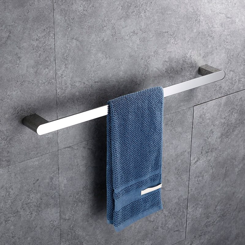 Avtoit | Contemporary Bathroom Accessories Hardware Set in Silver with Soap Dish