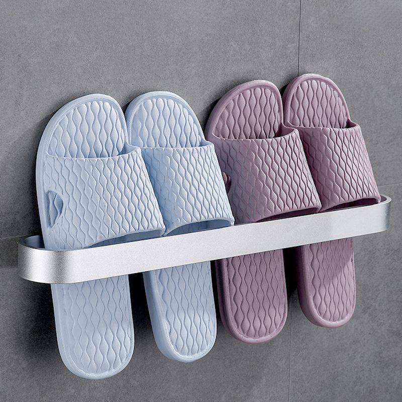 Avtoit | Contemporary 2-piece bathroom accessory set aluminum stainless steel towel bar