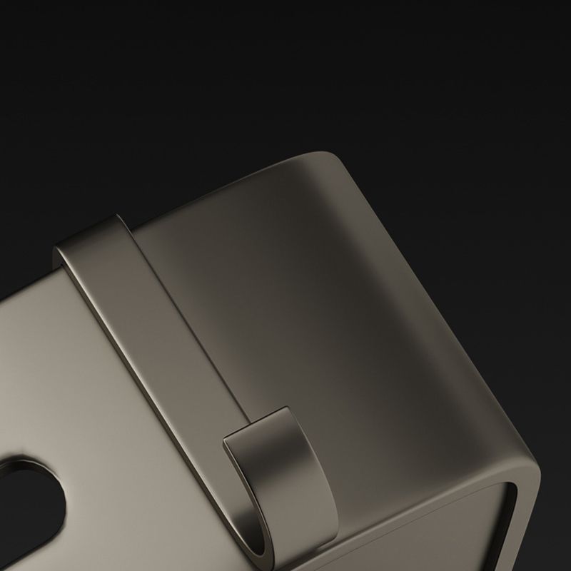 Avtoit | Contemporary Aluminum Bathroom Accessory Set Gray Bath Shelf