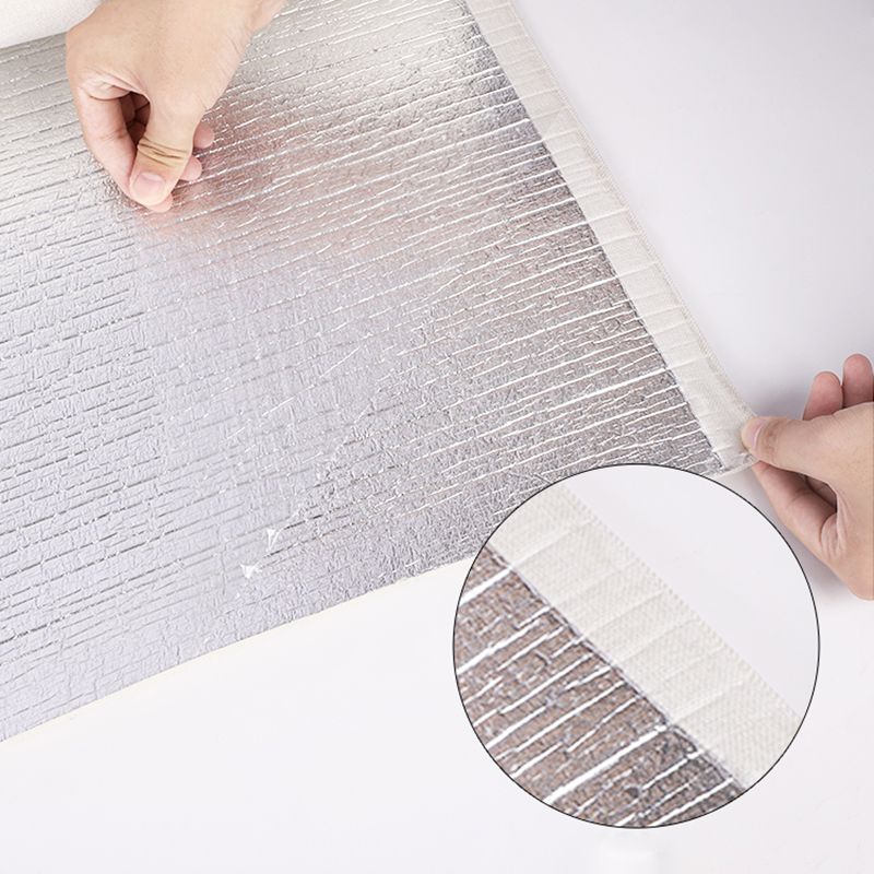 Avtoit | 3D-embossed splash guard panels peel and stick solid color wall cladding
