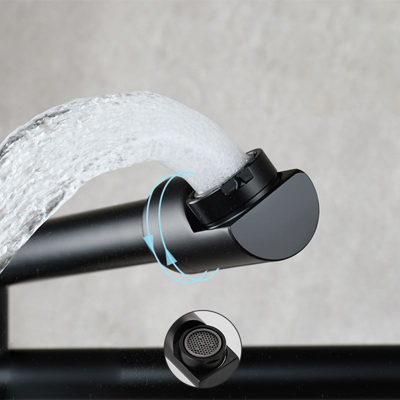 Avtoit | Modern Pull-down Faucet Single Handle Wall Mounted Pot Filler Low Profile 1-Hole Filler