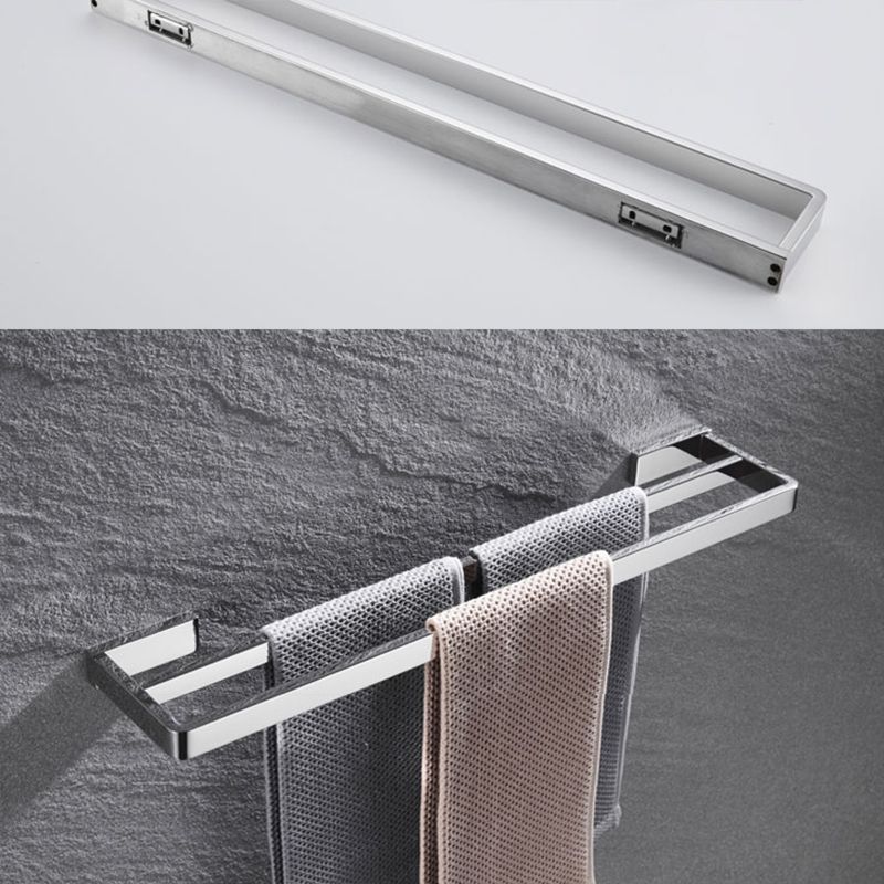 Avtoit | 5-piece modern bathroom accessories as single item or in set Polished chrome bathroom set