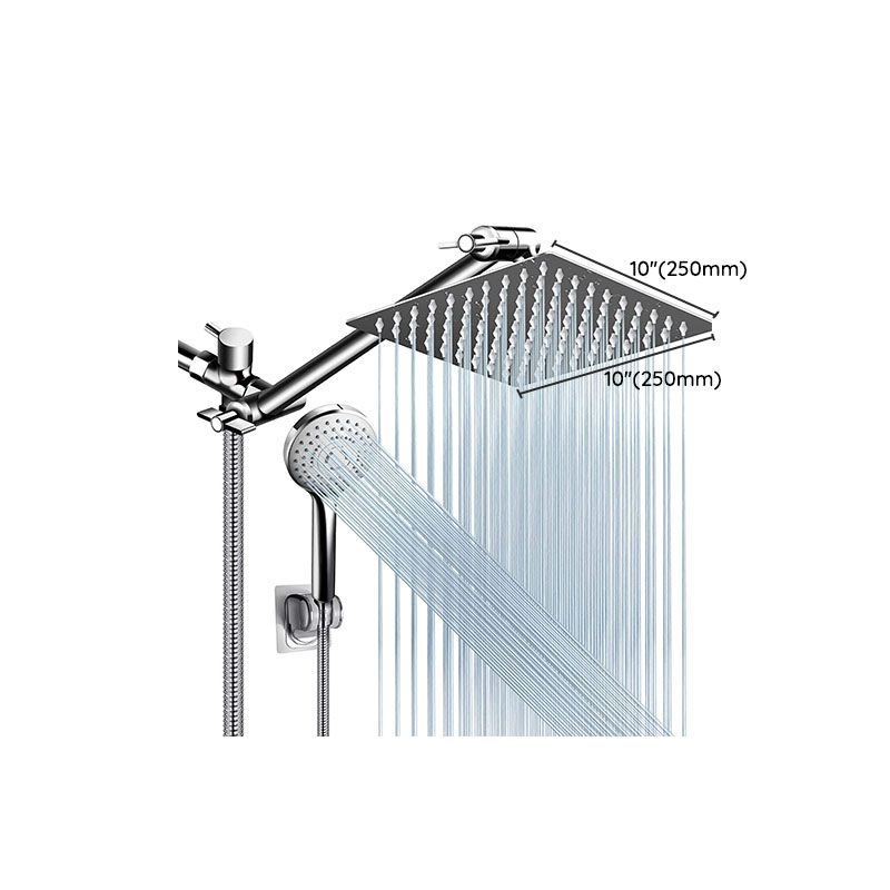 Avtoit | Modern shower combination spray 5 setting patterns handheld shower head with large shower head