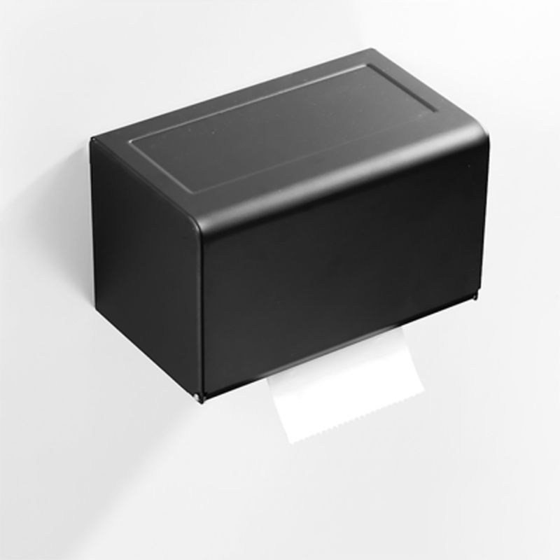 Avtoit | Modern Classic Bathroom Hardware Set Matte Black Bathrobe/Towel Bar & Bathroom Shelf