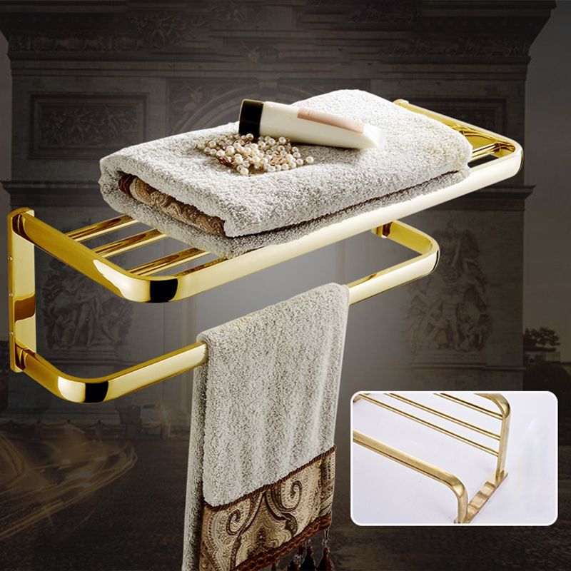 Avtoit | Chrome/Gold Bathroom Accessories Set Modern Metal Bathroom Hardware Set