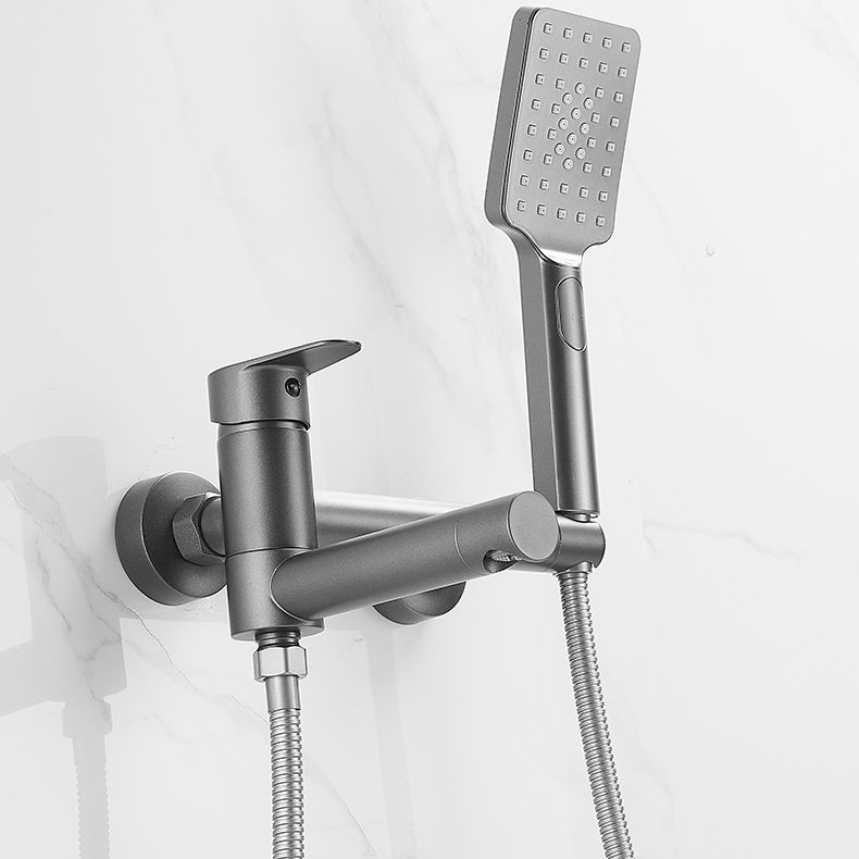 Avtoit | Contemporary Wall Mounted Bathtub Filler Single Handle Metal Faucet