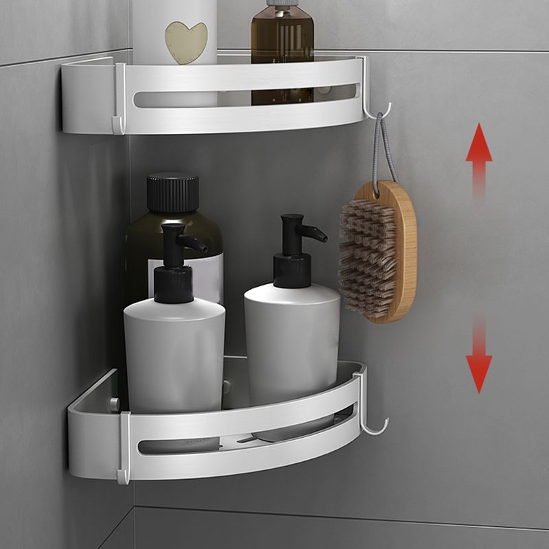 Avtoit | Silver Bathroom Set Modern Rust Protection Bathroom Accessories Individual or as Set