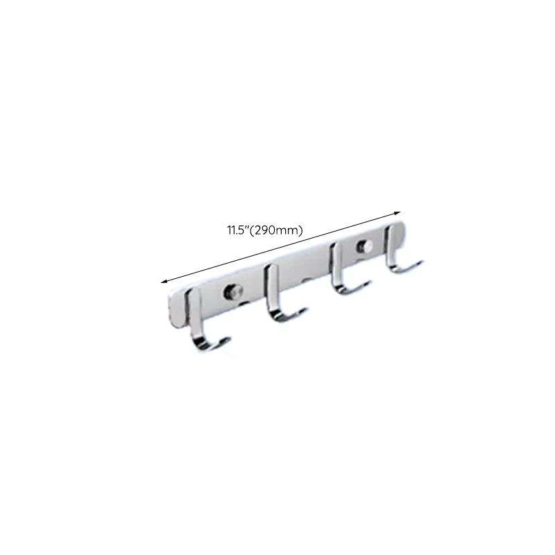 Avtoit | Contemporary bathroom accessory set made of aluminum with towel holder/bath shelf