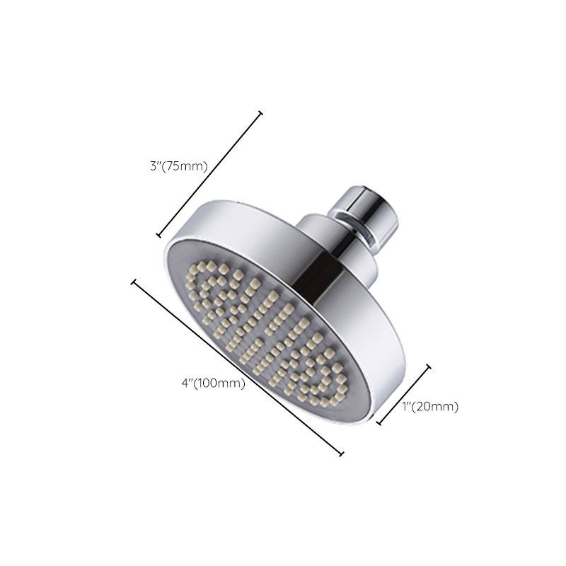 Avtoit | Round Small Upper Shower Head Wall Mount Adjustable Shower Head