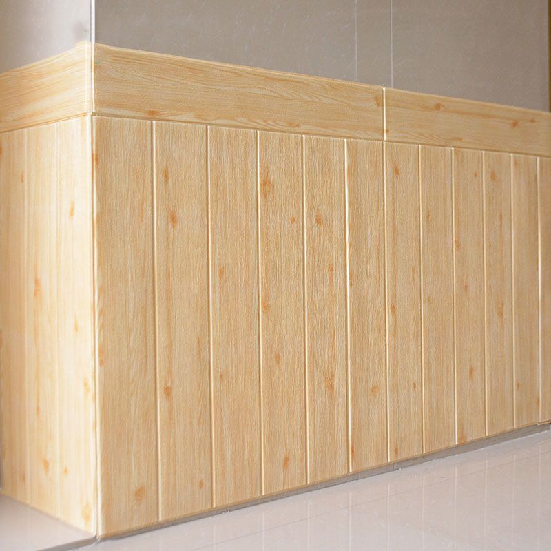 Avtoit | Polygon Peel and Stick Back Wall Tile PVC Wood Peel and Stick Tile
