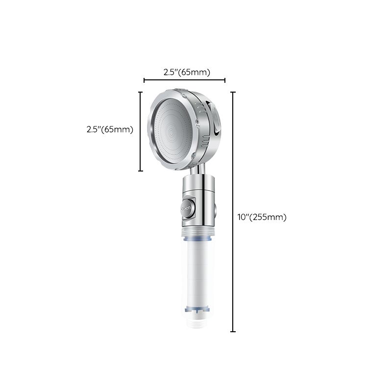 Avtoit | Bathroom Shower Head Brass Round Filter Shower Head with Hose