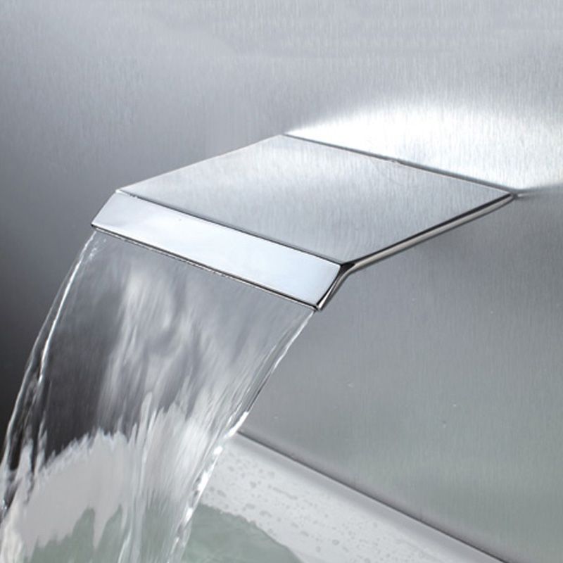 Avtoit | Modern Wall-Mounted Bathroom Faucet Low Arc Solid Brass Faucet