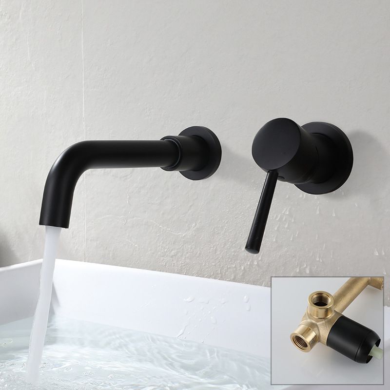 Avtoit | Industrial Wall-Mounted Bathroom Faucet 2-Hole Swivel Spout Basin Faucet