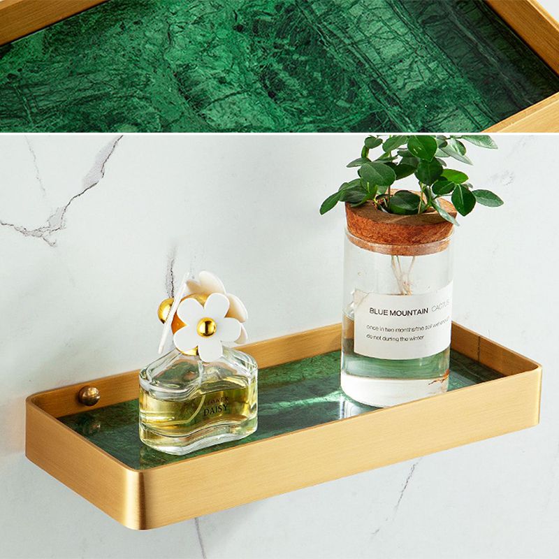 Avtoit | Golden Bath Hardware Set Brass & Marble Bathroom Accessories Set