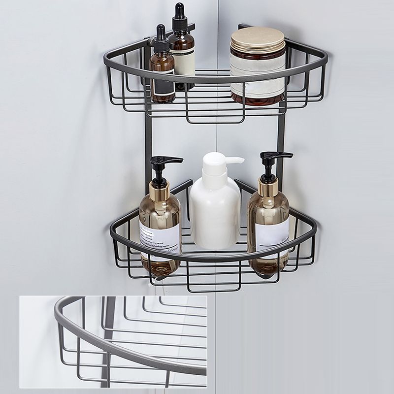 Avtoit | Traditional Gray Brass Bathroom Hardware Set Towel Bar Bathroom Hardware Set