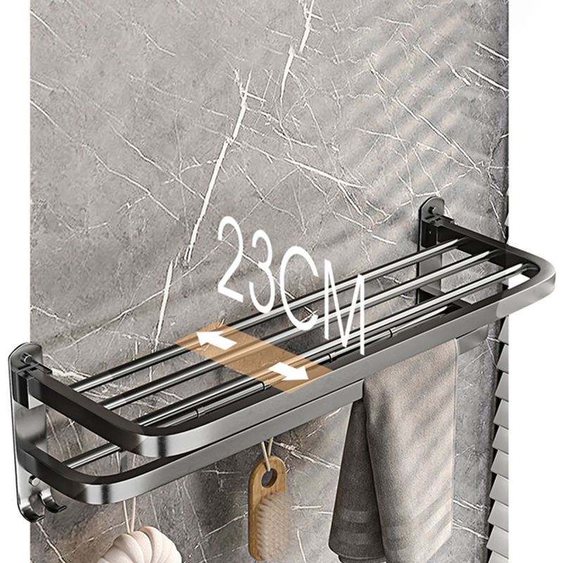 Avtoit | Modern gray bathroom accessory set bathroom shelf bath hardware set