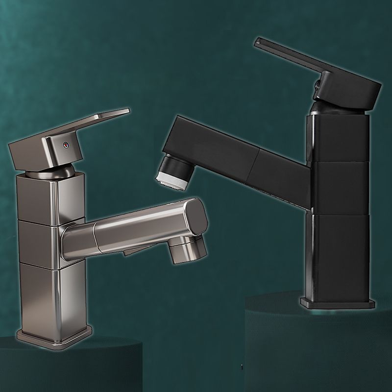 Avtoit | Contemporary bathroom sink faucet single-handle swivel spout sink faucet