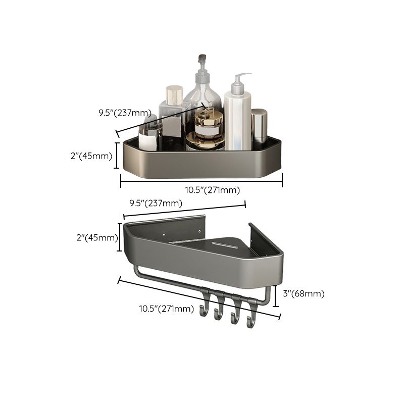 Avtoit | Adhesive holder metal bathroom accessories single piece or in set with bathroom shelf