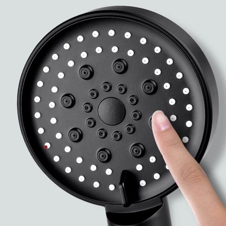 Avtoit | Round Spray Shower Head 6 Settings Adjustable Water Flow Handheld Shower Head