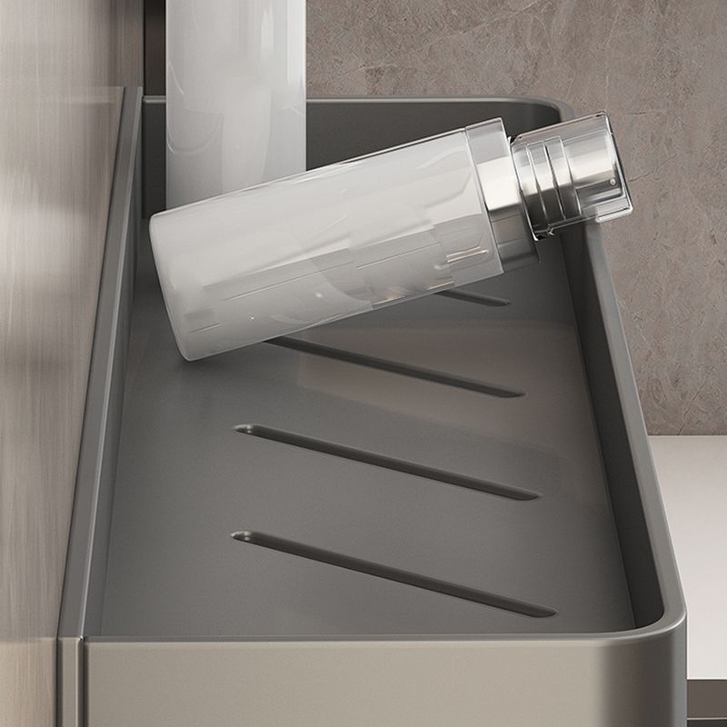 Avtoit | Minimalist Matt Metal Bathroom Accessory Set Modern Bathroom Shelf