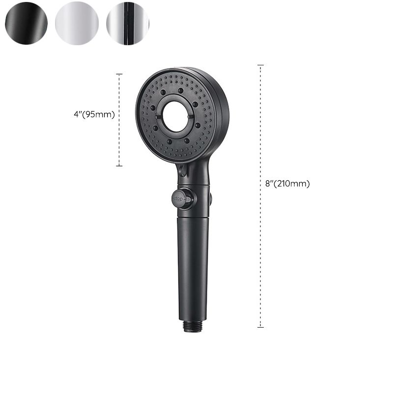 Avtoit | Round Shower Head Plastic Modern Shower Head with Adjustable Spray Pattern