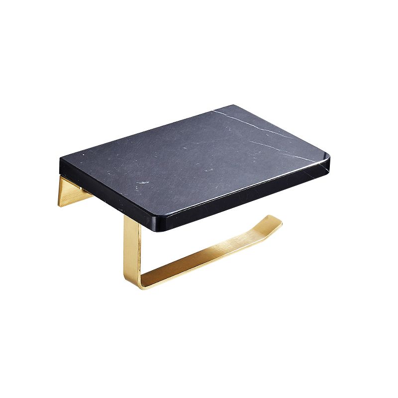 Avtoit | Metal and Marble Bathroom Minimalist Accessory as a Single Piece or in a Set in Gold