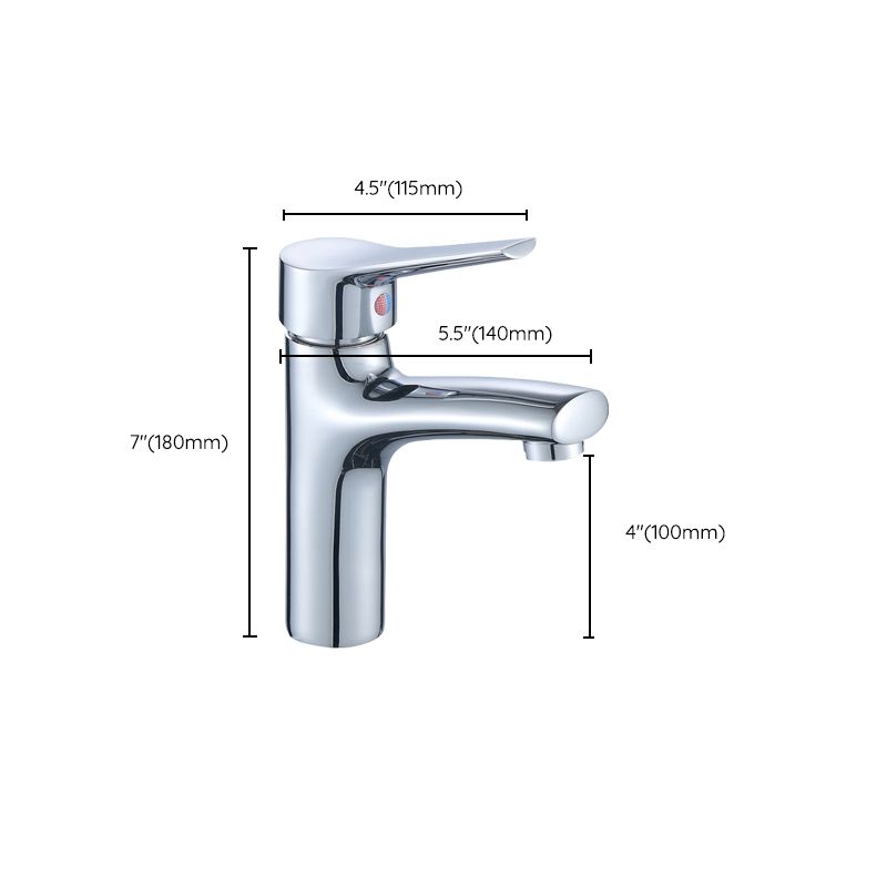 Avtoit | Single Hole Basin Tap Lever Handle 1 Hole Faucet for the Bathroom