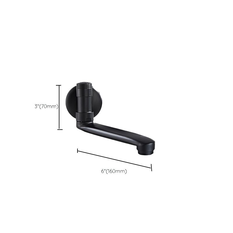 Avtoit | Shower Bath Filler Wall Mount Copper Low Arc Knob Handle Bathtub Faucet Trim