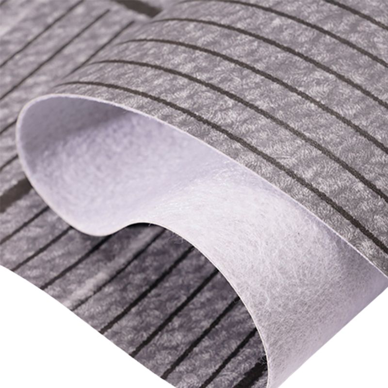 Avtoit | Fabric Look Plastic Floor Water Resistant Square Edge Floor Tiles