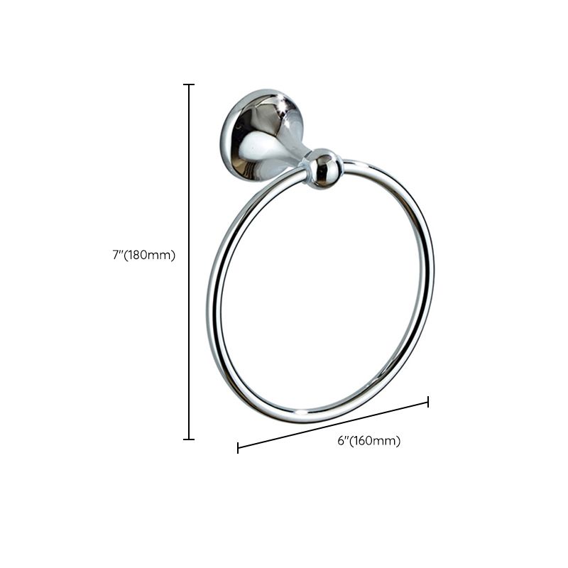 Avtoit | Metal Bathroom Set Traditional Style Chrome Bathroom Accessories Set