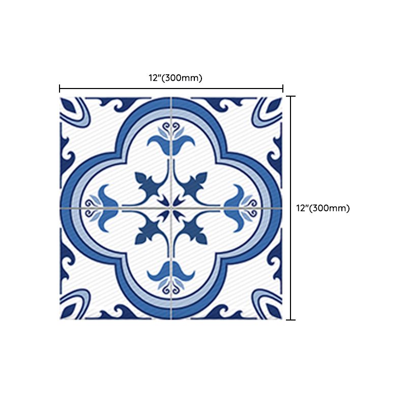 Avtoit | Peel and Stick Vinyl Flooring Porcelain Tile Look Vinyl Flooring