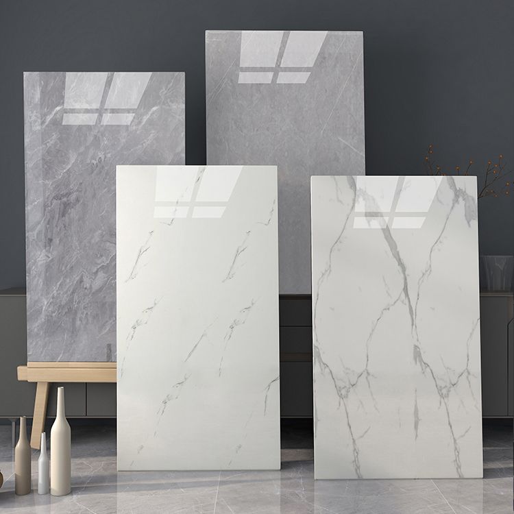 Avtoit | Marble Effect Single Tile 30 cm x 60 cm Waterproof Back Tile Rectangular Wall Tile