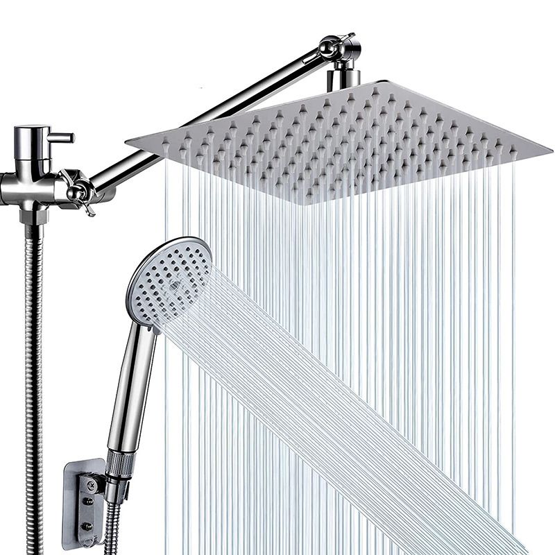 Avtoit | Square Shape Double Shower Heads Modern Home Metal Double Shower Heads