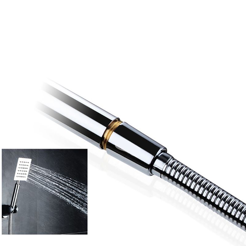 Avtoit | Shower head Brass Square Rain Spray Pipe Handheld Shower Head