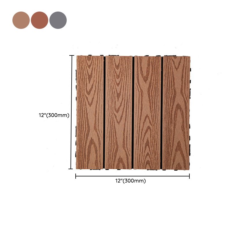 Avtoit | Rectangular constructed tiles water-resistant parquet flooring for balcony
