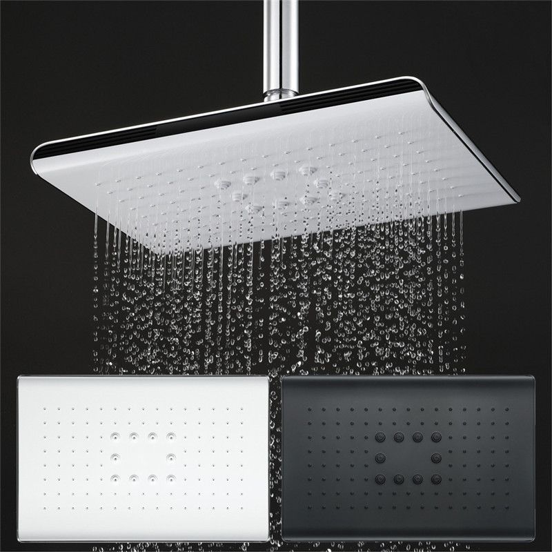 Avtoit | Rectangular Fixed Shower Head Traditional Ceiling Mounted Shower Head