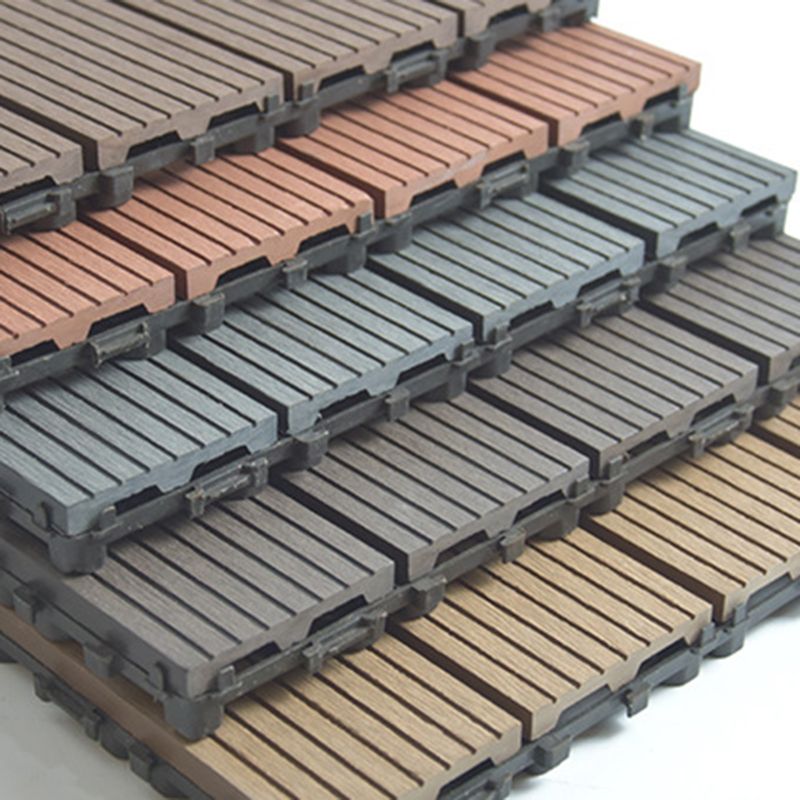 Avtoit | Wire brushed wooden floor tiles Click-Lock engineered wood for patio garden
