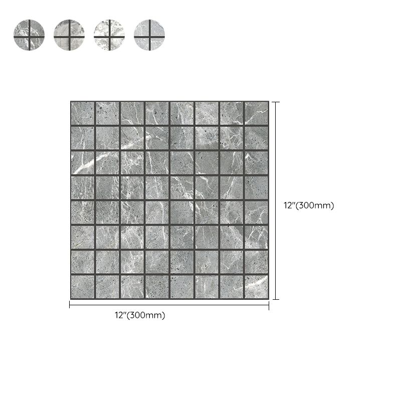 Avtoit | Mosaic Tile Peel and Stick Tile PVC 3D Kitchen Backsplash Peel and Stick Wall Tile