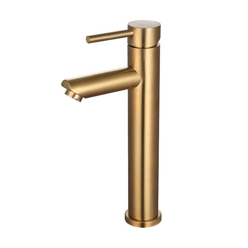 Avtoit | 1-Handle Gold Nickel Wide-Running Faucet Single Hole Lever Sink Faucet with Drain