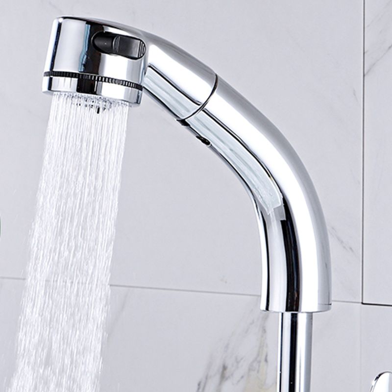 Avtoit | Modern Simple Vessel Sink Faucet High Arc Bathroom Sink Faucet