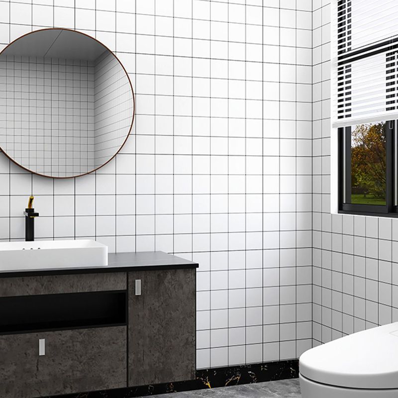 Avtoit | Square Grid Mosaic Tiles waterproof Peel-and-Stick Tile for backsplash