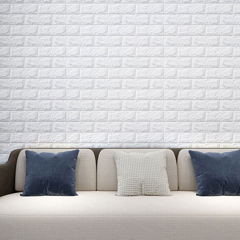 Avtoit | Modern Wall Tile PVC 3D Embossing Self-Adhesive Waterproof Interior Wall Panel