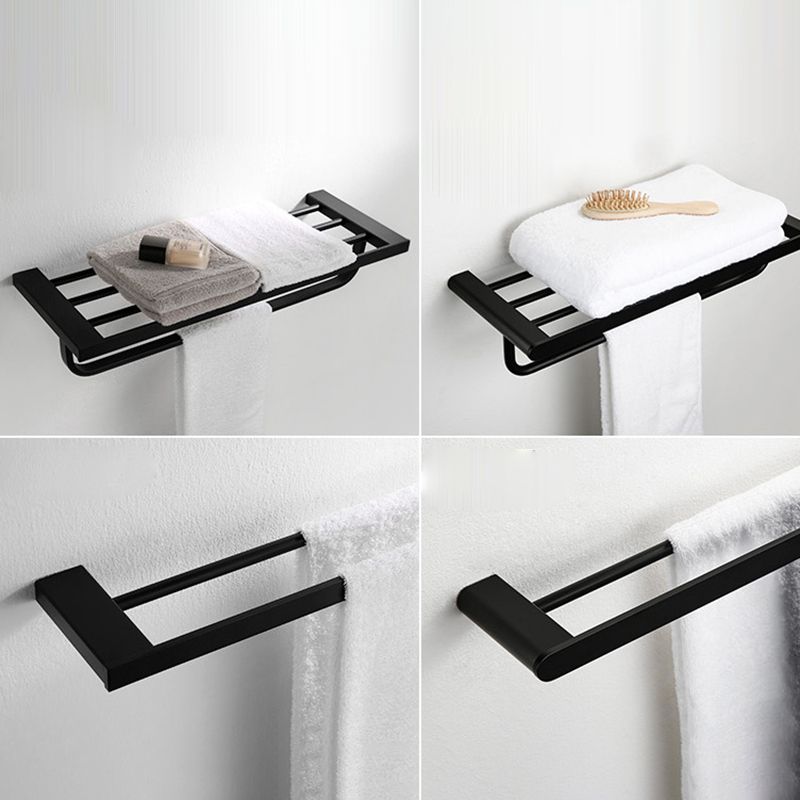Avtoit | Contemporary bathroom accessory single item or in set made of black metal